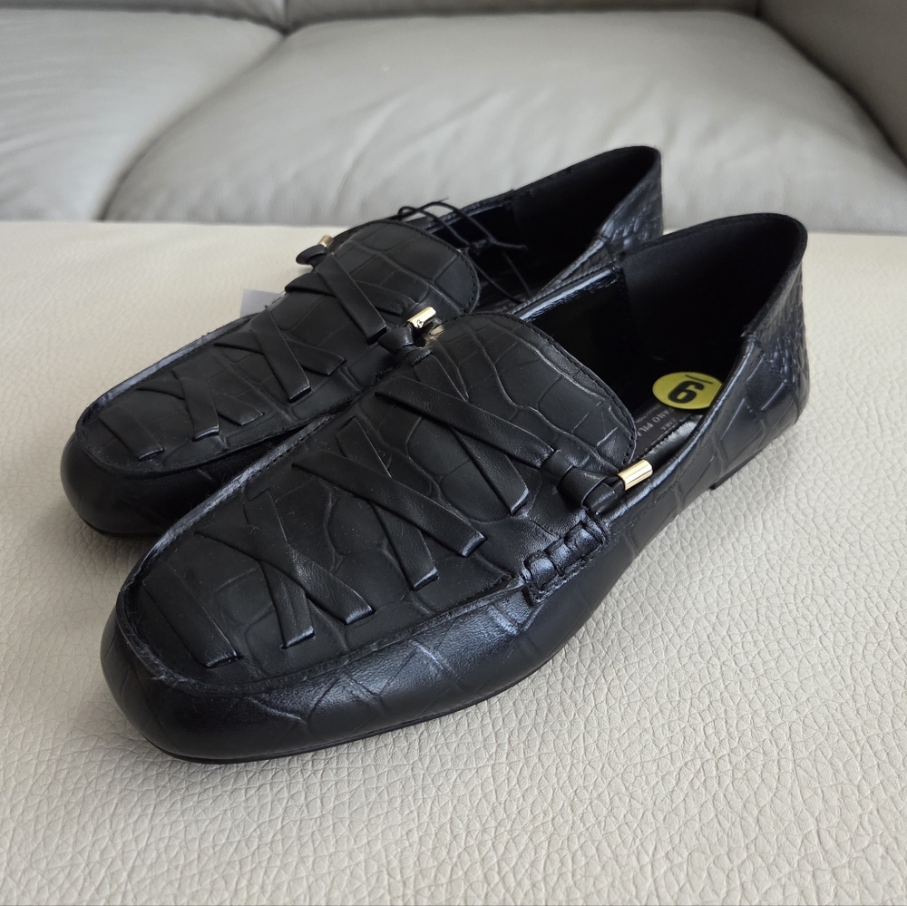 NWT - Zara x Stefano Pilati Women's Leather Loafer  - EU 39/US 8